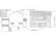 Detailed architectural elevations showing siding, wood trim, and roof pitch at 308 Reed St, Scottdale, GA 30079