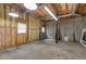 Unfinished basement with exposed beams at 4231 Carrington Ct, Douglasville, GA 30135