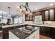 Well-equipped kitchen with granite counters, center island, and seamless access to the dining area at 4231 Carrington Ct, Douglasville, GA 30135
