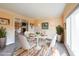 Charming breakfast nook with a view, perfect for enjoying morning meals and casual dining at 4537 Ashmore Cir, Marietta, GA 30066