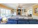 Cozy living room featuring a fireplace, built-in bookshelves, and ample natural light at 4537 Ashmore Cir, Marietta, GA 30066