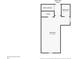 Second floor layout with bedroom, closet, stairs and bathroom for a functional design at 340 Taylor Path, Dallas, GA 30157