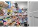 Organized pantry with shelving, providing ample storage space at 340 Taylor Path, Dallas, GA 30157