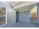 Back porch that includes an outdoor light and entry to the home at 837 Forrest Se Cir, Atlanta, GA 30354