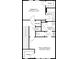 Third floor layout features 2 bedrooms, 2 bathrooms and a laundry room at 1160 Ormewood Ave # 13, Atlanta, GA 30316