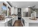Beautiful kitchen features stainless steel appliances, an island, and modern finishes at 1160 Ormewood Ave # 13, Atlanta, GA 30316