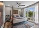 Serene main bedroom featuring large windows and stylish decor at 1160 Ormewood Ave # 13, Atlanta, GA 30316
