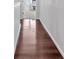 Hallway with hardwood floors at 1929 Lake Heights Nw Cir # 2, Kennesaw, GA 30152