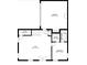 Second floor plan featuring bedroom, den, garage, closets, and bathroom at 6626 Sterling Dr, Sandy Springs, GA 30328