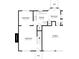First floor plan featuring living room, dining room, kitchen and garage at 2590 Carolina Rdg, Riverdale, GA 30296