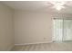 Bright room with sliding doors for plenty of natural light and a ceiling fan at 2929 Torreya Se Way, Marietta, GA 30067