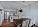 Open kitchen and dining area featuring stainless steel appliances and an eat in island at 93 Hammock Se Pl, Atlanta, GA 30312