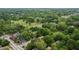 Picturesque aerial view of a residential area filled with lush trees and quaint homes at 966 Blue Ridge Ne Ave, Atlanta, GA 30306