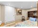Cozy finished basement bedroom with tiled floor, walkout door and ample storage at 966 Blue Ridge Ne Ave, Atlanta, GA 30306