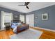 Bedroom features two large windows, hardwood flooring, and ample closet space at 966 Blue Ridge Ne Ave, Atlanta, GA 30306