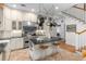 Bright kitchen with stainless steel appliances, a center island, tile floors, and plenty of storage at 966 Blue Ridge Ne Ave, Atlanta, GA 30306