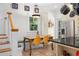 Bright eat-in kitchen with stainless steel appliances, an island, and seating for four at 966 Blue Ridge Ne Ave, Atlanta, GA 30306