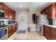 Traditional kitchen featuring stainless steel appliances and granite countertops at 1027 Kirkwood Se Ave, Atlanta, GA 30316