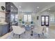 Airy living room featuring a chic seating arrangement, modern decor, and a stylish accent wall at 1456 S Gordon Sw St, Atlanta, GA 30310