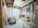 Unfinished basement with exposed studs, room for storage, and a ladder at 404 After Glow Smt, Canton, GA 30114