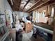 Unfinished basement with insulation, exposed ceiling and framing offers lots of space for storage or finishing at 404 After Glow Smt, Canton, GA 30114