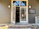 Entrance to the community house featuring glass doors and a welcoming stone step at 404 After Glow Smt, Canton, GA 30114