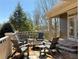 Cozy outdoor patio with comfortable seating and a charming fire pit at 404 After Glow Smt, Canton, GA 30114