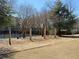 Community swing set, surrounded by lush greenery, provides a fun and engaging recreational space for children at 404 After Glow Smt, Canton, GA 30114