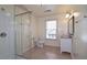 Bathroom with shower, white vanity and toilet at 625 Aunt Lucy Ln # 45, Smyrna, GA 30082