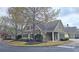 Charming home on corner lot with lush landscaping, cozy patio, and classic architectural details at 625 Aunt Lucy Ln # 45, Smyrna, GA 30082