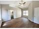 Main bedroom featuring a walk in closet and an ensuite bathroom at 2910 Treehouse Ln, Lawrenceville, GA 30044