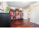 Spacious closet area featuring a large wardrobe rack and hardwood floors at 377 Ralph Mcgill Ne Blvd # H, Atlanta, GA 30312