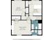 Second-story floor plan showing bedroom, WIC, hall, and bath dimensions at 403 Red Oak Ln, Lawrenceville, GA 30046