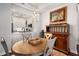 Dining area next to the kitchen with view to a buffet at 850 Piedmont Ne Ave # 1206, Atlanta, GA 30308