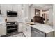 Modern kitchen featuring stainless steel appliances and spacious countertops at 850 Piedmont Ne Ave # 1206, Atlanta, GA 30308