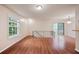 Hardwood living room with lots of natural light at 1315 Old Coach Sw Rd, Marietta, GA 30008