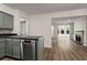 Bright kitchen area offering stainless steel appliances and an adjacent breakfast nook at 1923 Brian Way # 1923, Decatur, GA 30033