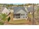 Aerial view of the yard, patio, and landscaping at 359 Woodridge Pass, Canton, GA 30114