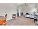 Expansive bedroom featuring vaulted ceilings, a ceiling fan, and space for a desk at 359 Woodridge Pass, Canton, GA 30114