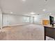 Expansive bonus room featuring neutral carpet, abundant lighting and versatile space for entertaining at 359 Woodridge Pass, Canton, GA 30114