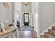 Inviting entrance foyer with hardwood floors and a welcoming ambiance at 359 Woodridge Pass, Canton, GA 30114