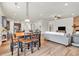 Spacious open-concept living area with kitchen and dining visible at 359 Woodridge Pass, Canton, GA 30114