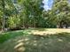 Sprawling green backyard space with mature trees, perfect for outdoor activities at 3965 Hamilton View Way, Dacula, GA 30019