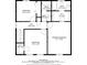 Third floor plan displays the layout of the primary bedroom, bedrooms and baths at 5269 Blue Grass Ln, Sugar Hill, GA 30518