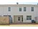 Exterior of home from back, showcasing the patio area and fenced-in yard at 234 Madison Ave, Acworth, GA 30102