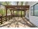 Spacious back deck with pergola, great for entertaining and enjoying the outdoors at 3378 Peachtree Chase, Duluth, GA 30096