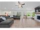 Open living space features large windows, natural light, and a comfortable seating area at 3378 Peachtree Chase, Duluth, GA 30096