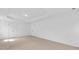 Bedroom with neutral colored walls, recessed lighting, and neutral carpeting at 5480 Beaver Ridge Drive Dr, Cumming, GA 30040