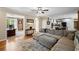Open-concept living area with an easy transition to the office, offering versatile living space at 5628 Fallsbrook Nw Knl, Acworth, GA 30101