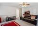 Spacious living room with comfortable seating, neutral decor, and ample space at 2828 Marksman Trl, Austell, GA 30106